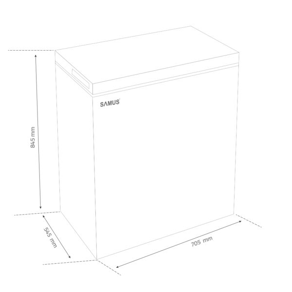 Lada Frigorifica Samus LS168E - ABC Shop